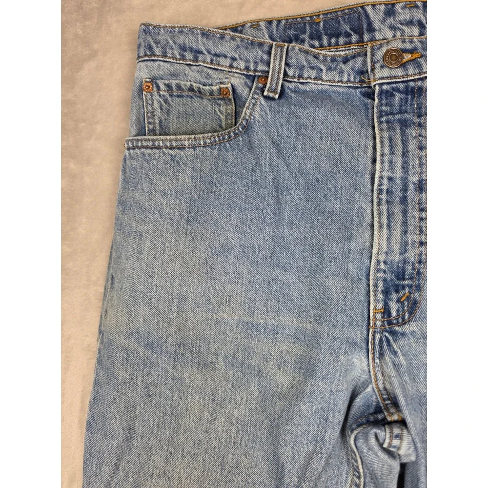 Vintage Levi's 550 Jeans Mens 40x34 Fit 39x34 Blue Relaxed USA Made 90s Denim